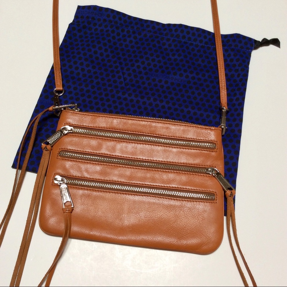 Rebecca Minkoff Leather Fringe Crossbody Bag